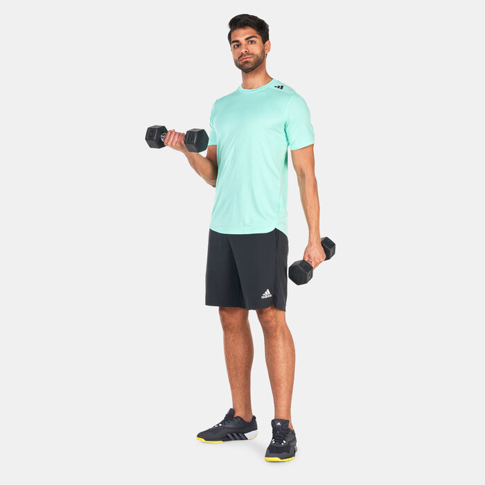 adidas Men's Designed 4 Training HEAT.RDY HIIT Training T-Shirt Green adidas Men's Designed 4 Training HEAT.RDY HIIT Training T-Shirt Green image number 2