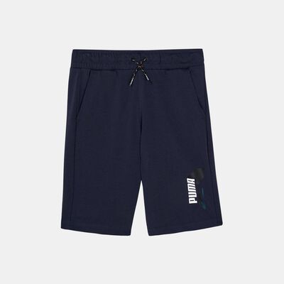 PUMA Kids' Alpha Shorts Blue PUMA Kids' Alpha Shorts Blue