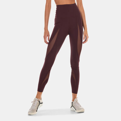 NIKE Women's Therma-FIT One Full-Length Leggings Red Brown Size M MSRP $60