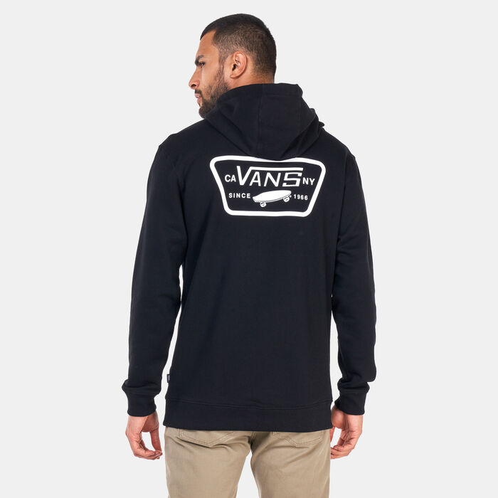 Vans Men's Full Patched Hoodie Black Vans Men's Full Patched Hoodie Black image number 1