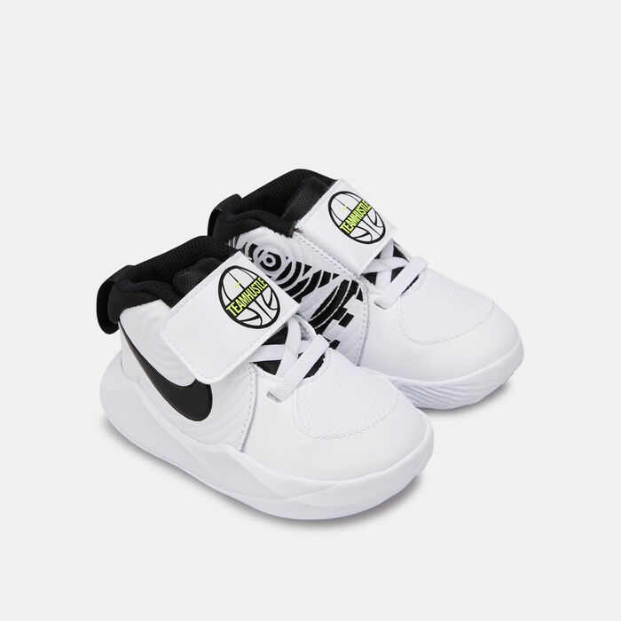 Nike Kids' Team Hustle D9 Shoe (Baby and Toddler) White Nike Kids' Team Hustle D9 Shoe (Baby and Toddler) White image number 1