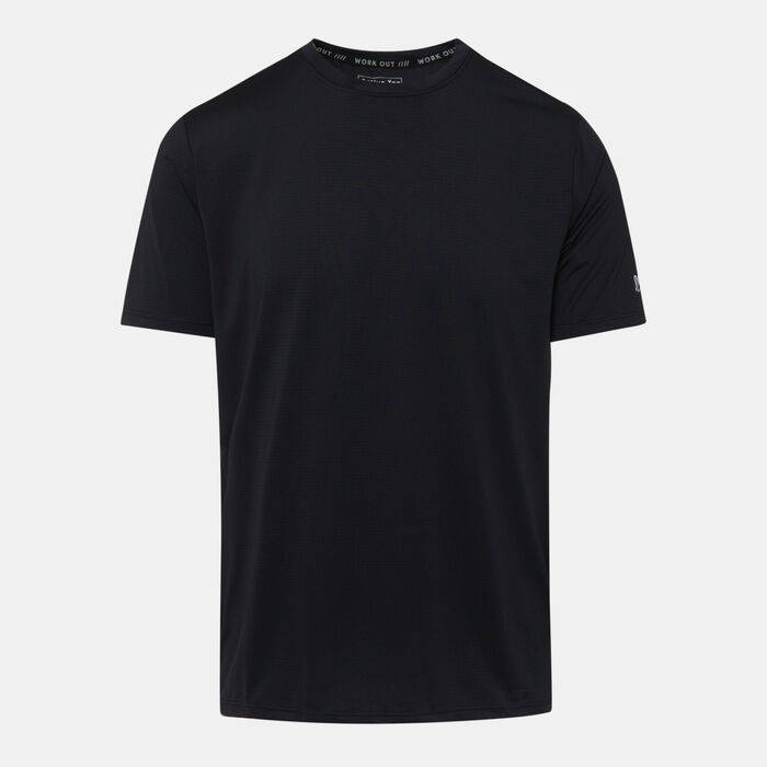 Sun and Sand Sports Men's Active Training T-Shirt Black image number 0