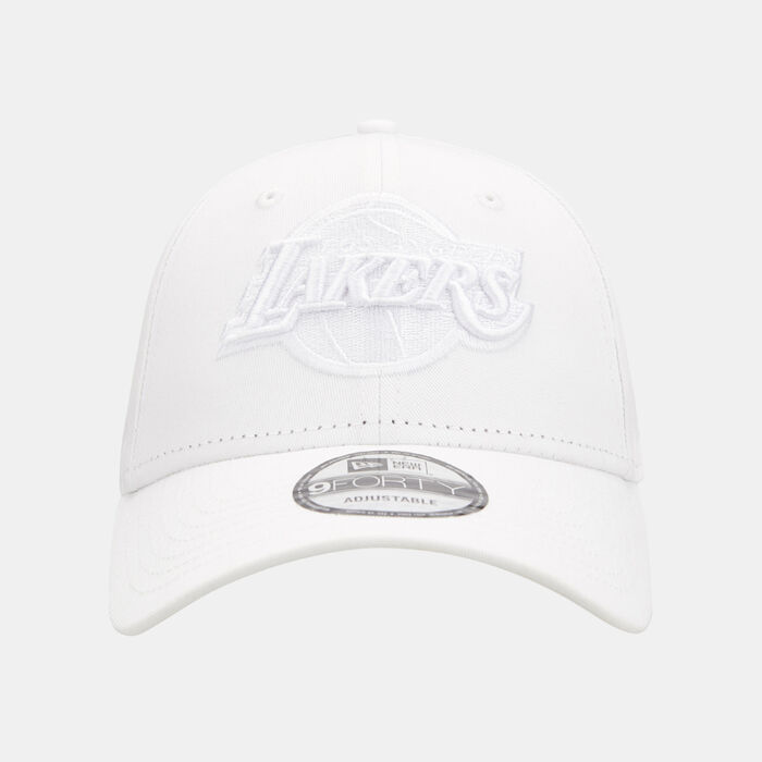 New Era Men's NBA Essential Los Angeles Lakers 9FORTY Cap White New Era Men's NBA Essential Los Angeles Lakers 9FORTY Cap White image number 0