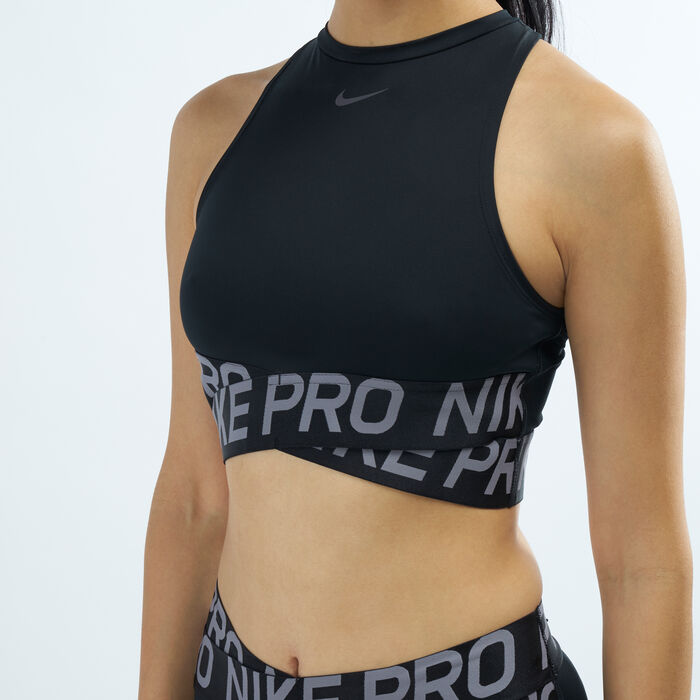 roto competencia Admitir Nike Women's Pro Intertwist Cropped Tank Top 1 in KSA | SSS
