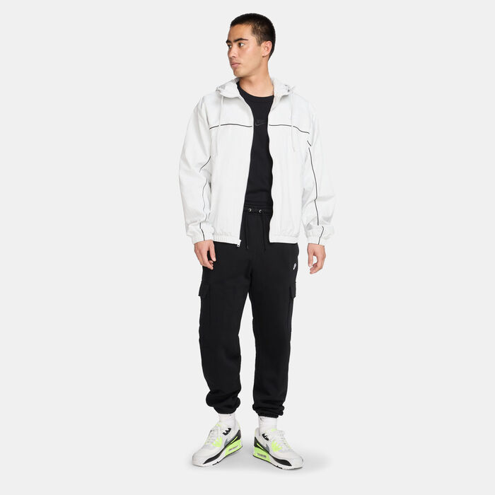 Nike Men's Club Fleece Cargo Pants Black Nike Men's Club Fleece Cargo Pants Black image number 2