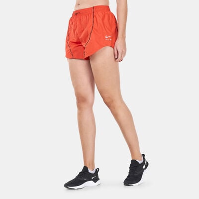Nike Women's Air Running Shorts Orange Nike Women's Air Running Shorts Orange