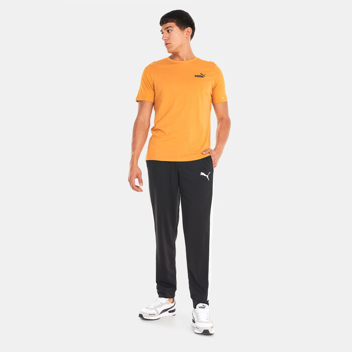PUMA Men's Essentials Small Logo T-Shirt yellow PUMA Men's Essentials Small Logo T-Shirt yellow image number 2