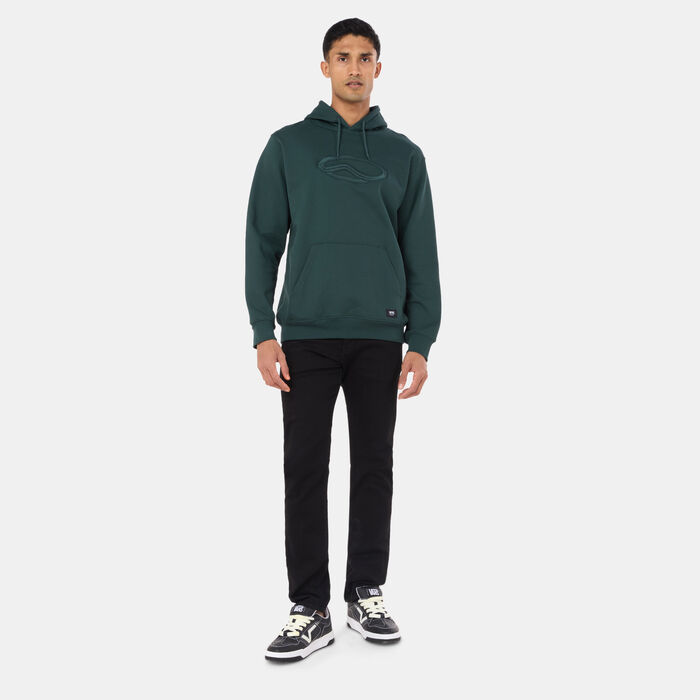 Vans Men's Oval Hoodie Green image number 2