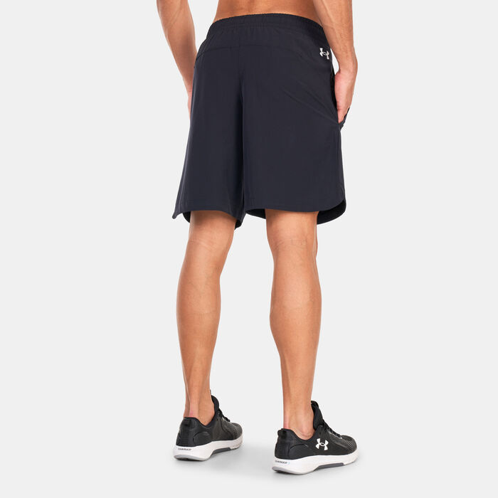 Under Armour Men's Project Rock Woven Shorts Black image number 2