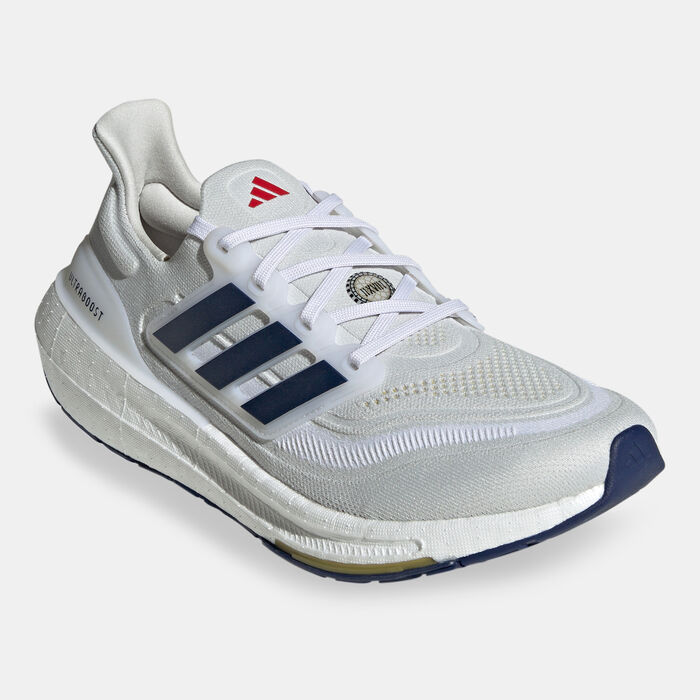 adidas Men's Ultraboost Light Running Shoes White adidas Men's Ultraboost Light Running Shoes White image number 1