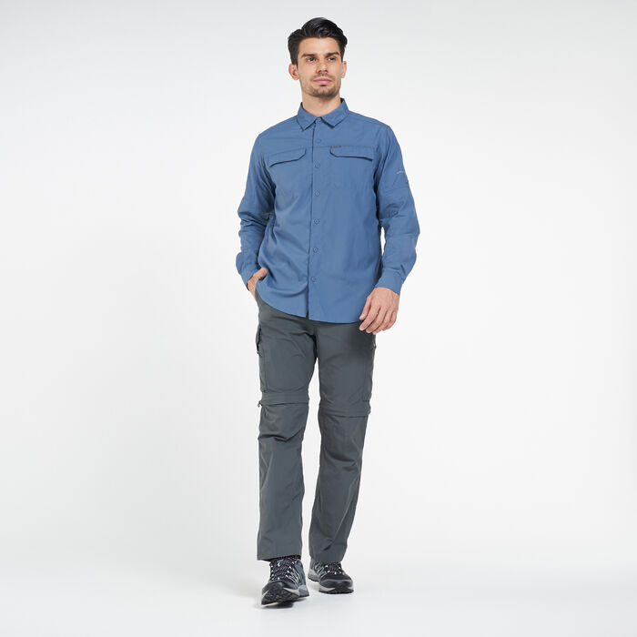 Columbia Men's Silver Ridge™ Convertible Pants Grey Columbia Men's Silver Ridge™ Convertible Pants Grey image number 4