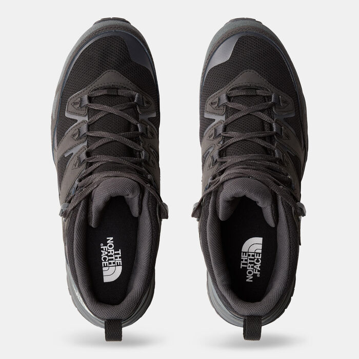 The North Face Men's Hedgehog 3 Mid Waterproof Hiking Shoes Black The North Face Men's Hedgehog 3 Mid Waterproof Hiking Shoes Black image number 4