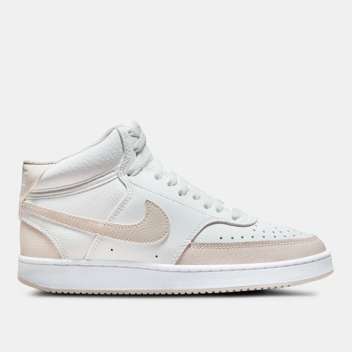 Nike Women's Court Vision Mid Shoes White Nike Women's Court Vision Mid Shoes White image number 0