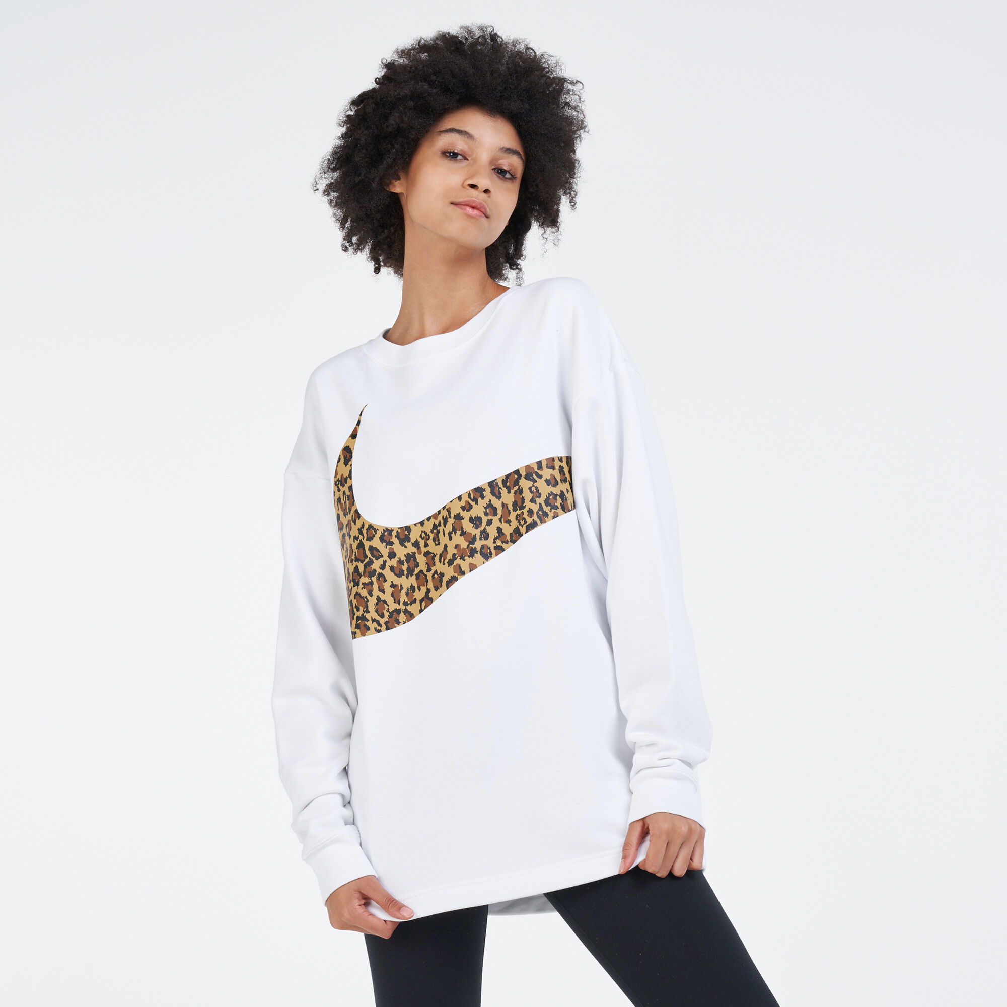 Nike women's shop animal crew