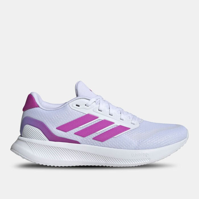 adidas Women's Runfalcon 5 Running Shoes White adidas Women's Runfalcon 5 Running Shoes White image number 0