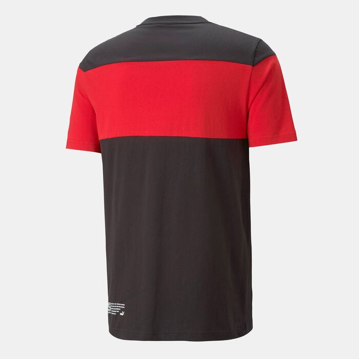 PUMA Men's Scuderia Ferrari SDS T-Shirt Black PUMA Men's Scuderia Ferrari SDS T-Shirt Black image number 1