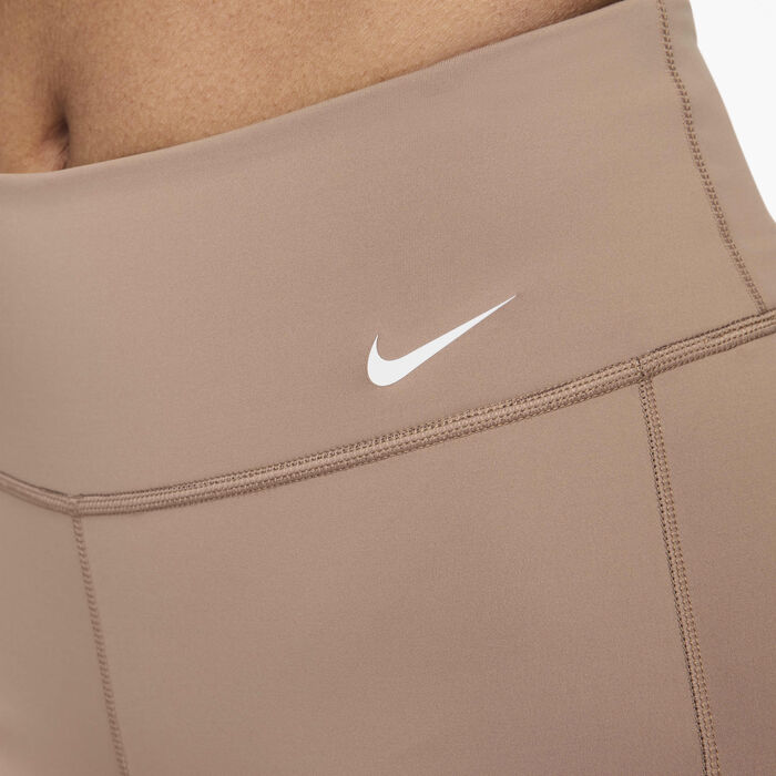 Nike Women's One Leak Protection: Period Mid-Rise Biker Shorts Black Nike Women's One Leak Protection: Period Mid-Rise Biker Shorts Black image number 4