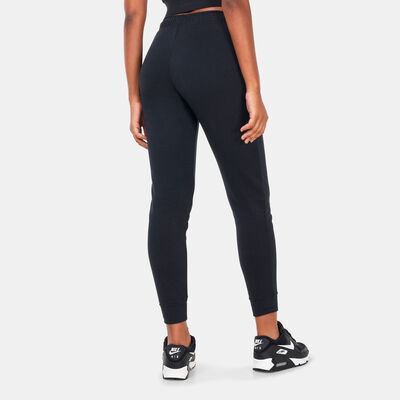 Nike Women's Sportswear Club Fleece Mid-Rise Sweatpants Black
