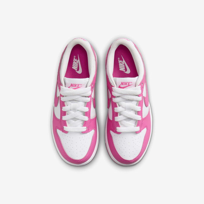 Nike Kids' Dunk Low Shoes Pink Nike Kids' Dunk Low Shoes Pink image number 3