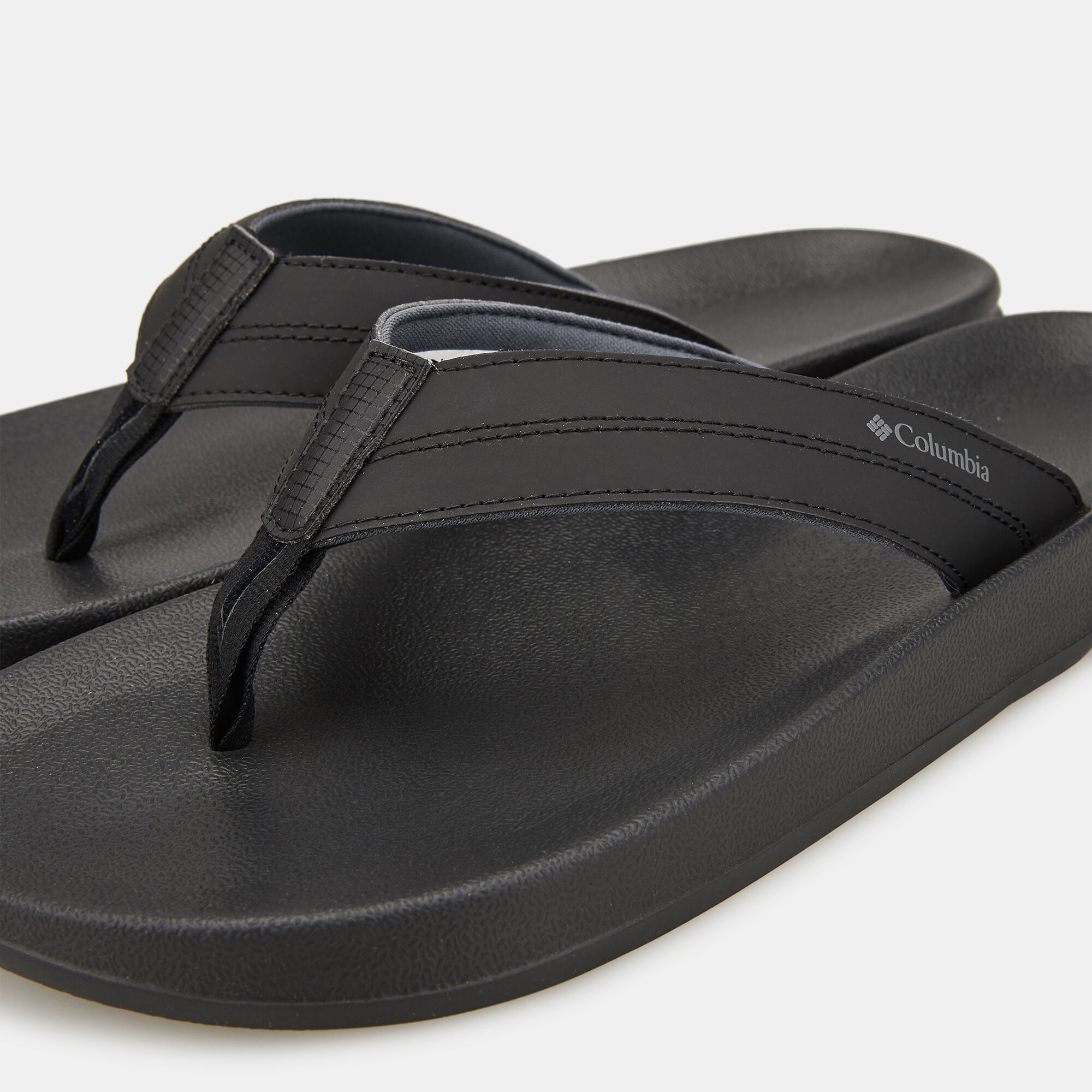 Men s Hood River Flip Flops Black Columbia in KSA SSS