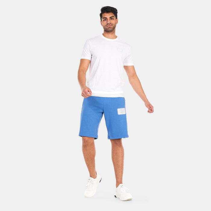 EA7 Emporio Armani Men's Tape Logo T-shirt White EA7 Emporio Armani Men's Tape Logo T-shirt White image number 2