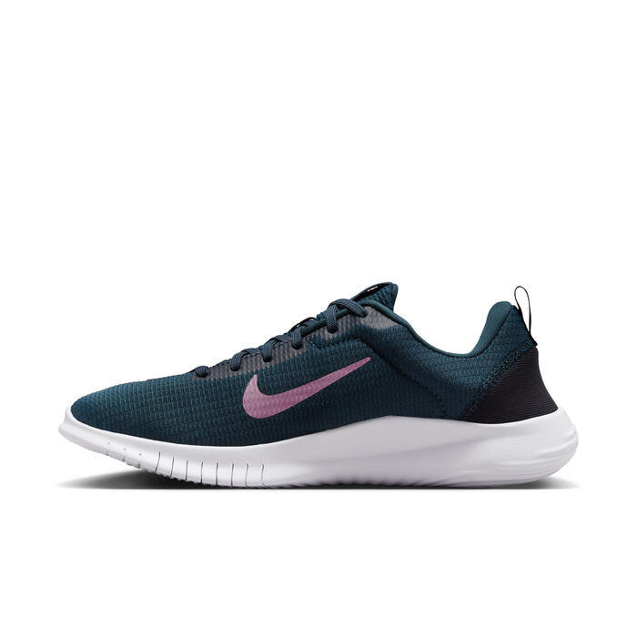 Nike Women's Flex Experience Run 12 Road Running Shoes Blue Nike Women's Flex Experience Run 12 Road Running Shoes Blue image number 2