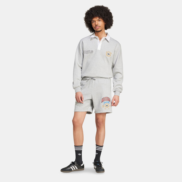 adidas Originals Men's VRCT Shorts Grey adidas Originals Men's VRCT Shorts Grey image number 2