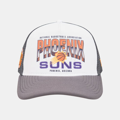 New Era Men's NBA Phoenix Suns Team Colour Trucker Cap Grey