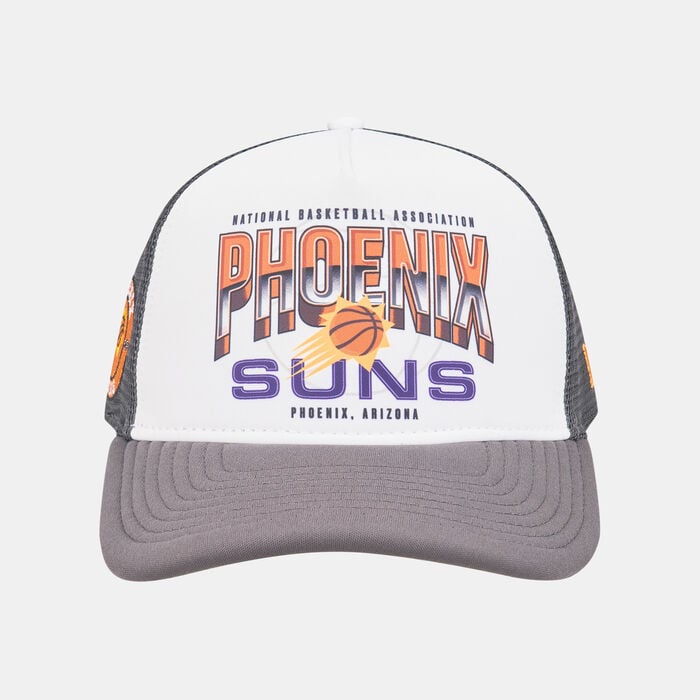 New Era Men's NBA Phoenix Suns Team Colour Trucker Cap Grey image number 0