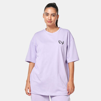 The Giving Movement Printed T-Shirt Purple