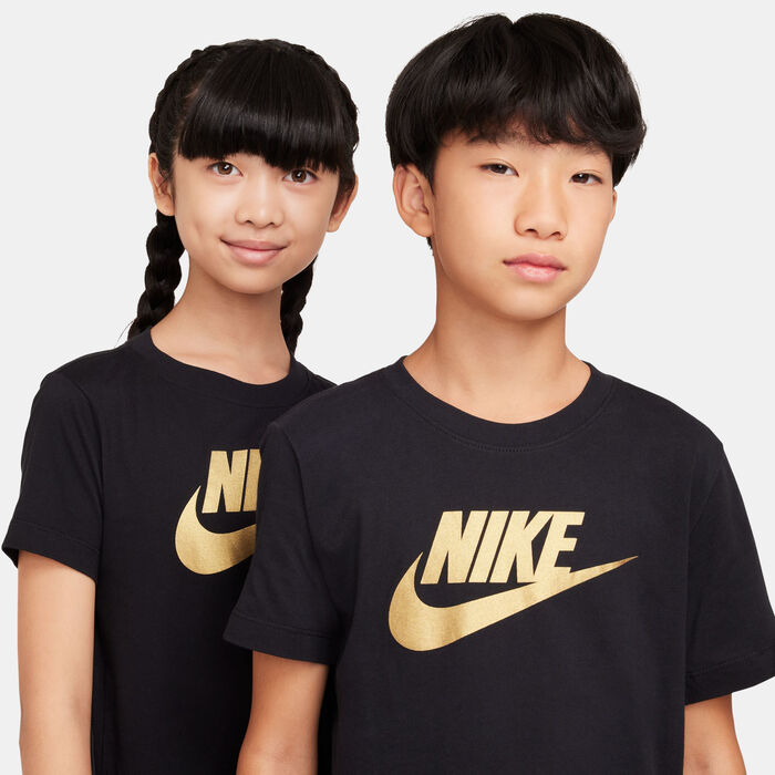 Nike Kids' Sportswear T-Shirt (Older Kids) Black image number 3