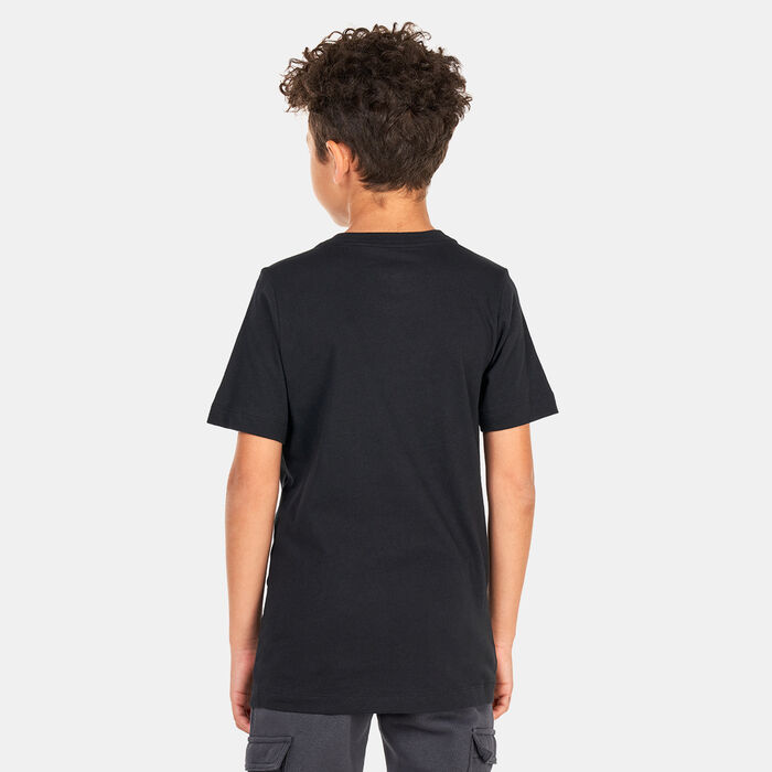 Nike Kids' Sportswear Core Brandmark T-Shirt Black Nike Kids' Sportswear Core Brandmark T-Shirt Black image number 1