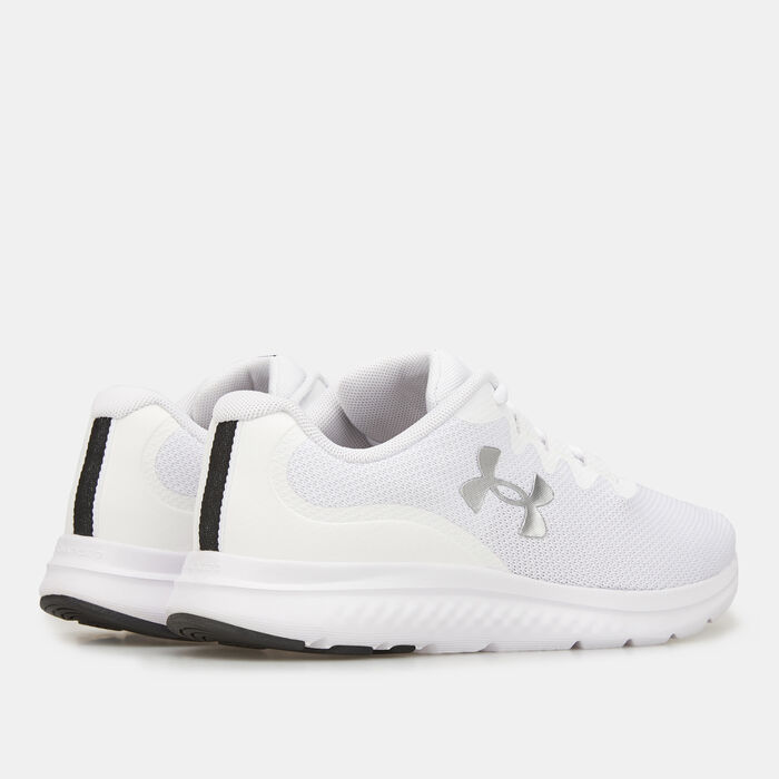 Under Armour Women's Charged Impulse 3 Knit Running Shoe White Under Armour Women's Charged Impulse 3 Knit Running Shoe White image number 3