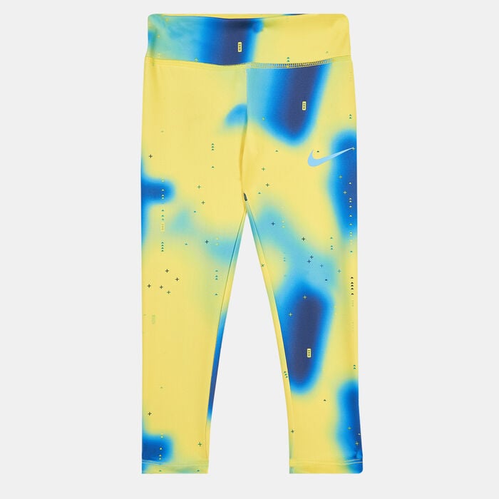 Nike Kids' Dri-FIT Sport Leggings (Younger Kids) yellow Nike Kids' Dri-FIT Sport Leggings (Younger Kids) yellow image number 0