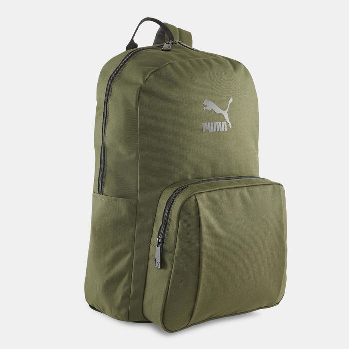 PUMA Men's Classics Archive Backpack Green PUMA Men's Classics Archive Backpack Green image number 0