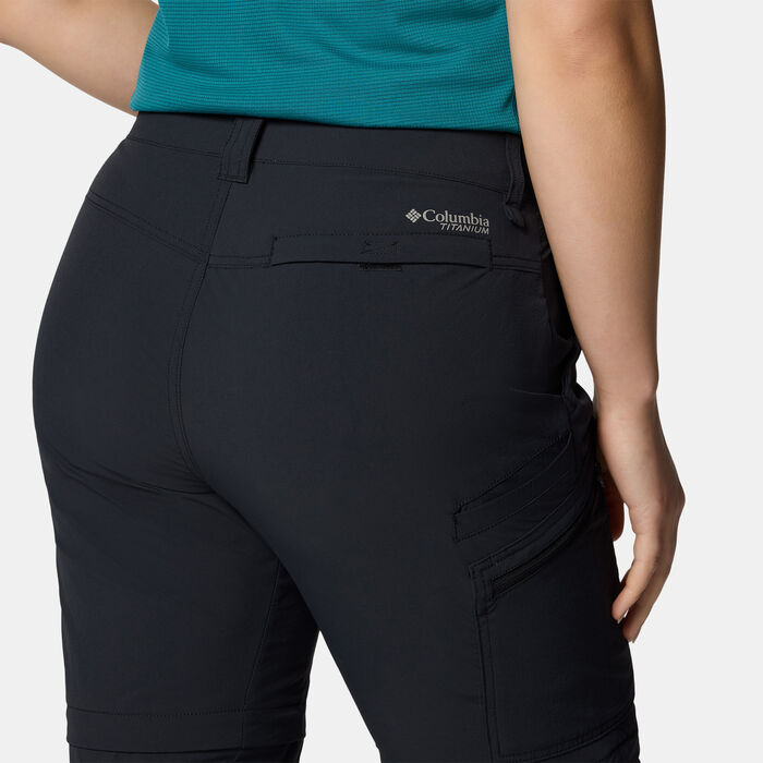 Columbia Women's Summit Valley II Hiking Convertible Pants Black image number 4