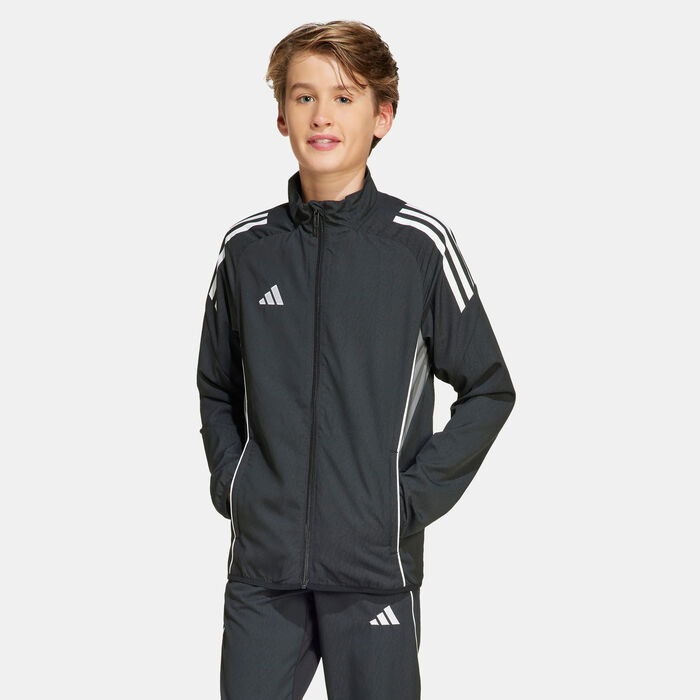 adidas Kids' Tiro 25 Competition Presentation Football Jacket Black adidas Kids' Tiro 25 Competition Presentation Football Jacket Black image number 0