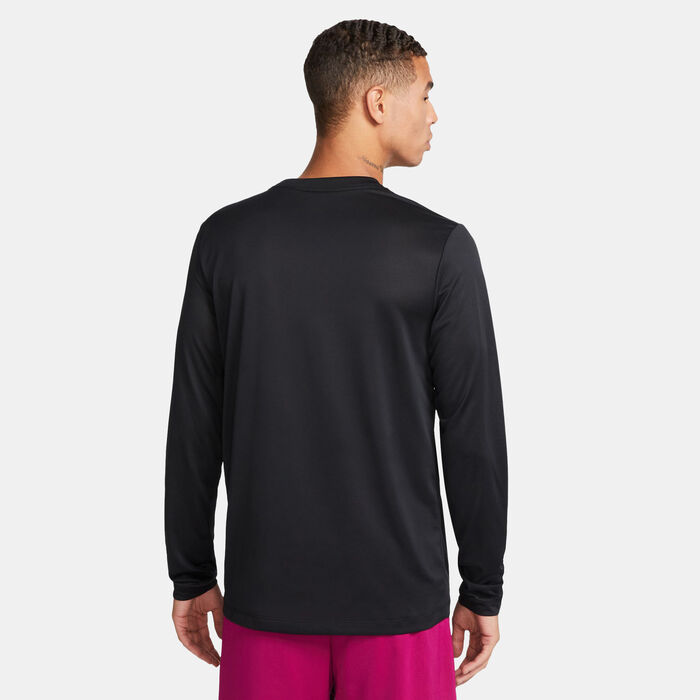 Nike Men's Dri-FIT Legend Training Top Black Nike Men's Dri-FIT Legend Training Top Black image number 1