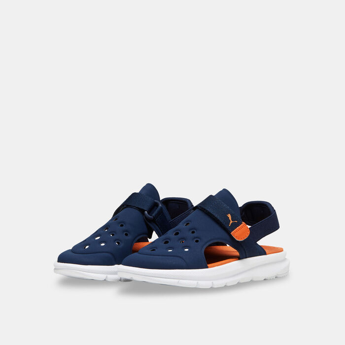 PUMA Kids' Evolve Sandals Blue PUMA Kids' Evolve Sandals Blue image number 1