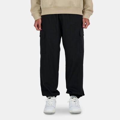New Balance Men's Twill Cargo Joggers Black New Balance Men's Twill Cargo Joggers Black