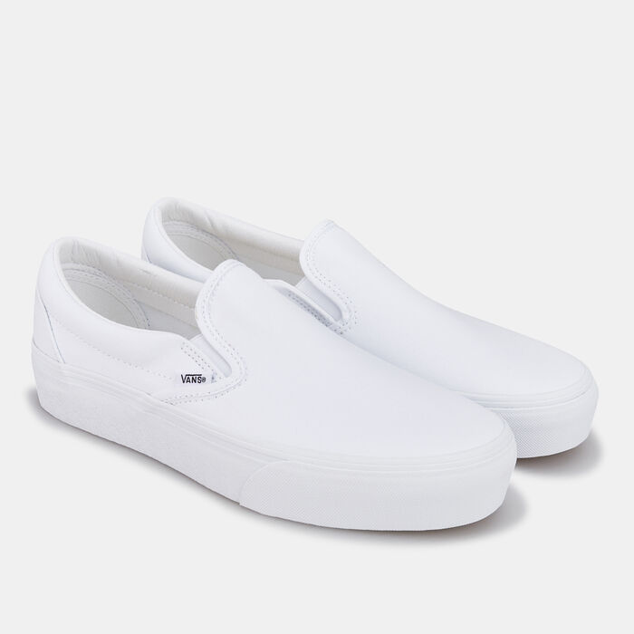 Vans Classic Platform Shoe White Vans Classic Platform Shoe White image number 1