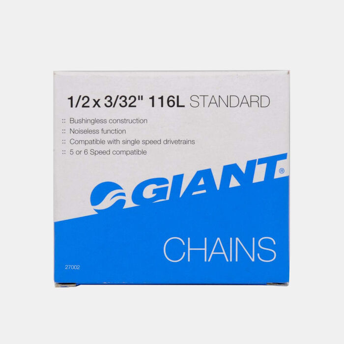 Giant Standard 3/32-Inch Link Chain (116 Links) Black image number 0