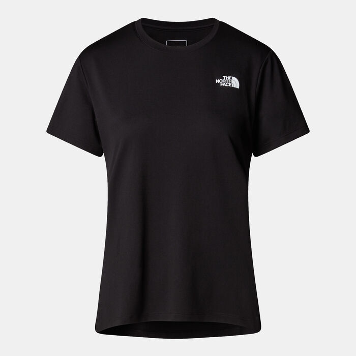 The North Face Women's Flex Outdoor T-Shirt Black The North Face Women's Flex Outdoor T-Shirt Black image number 0