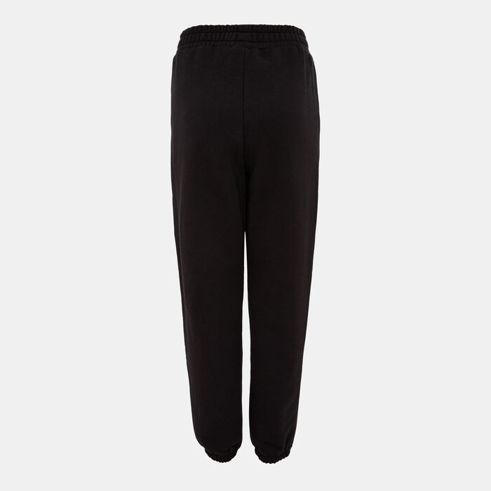 The Giving Movement Women's Collegic Font Joggers Black The Giving Movement Women's Collegic Font Joggers Black image number 1