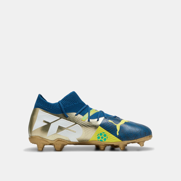 PUMA Kids' Future 7 Match BNA Multi-Ground Football Shoes yellow image number 2