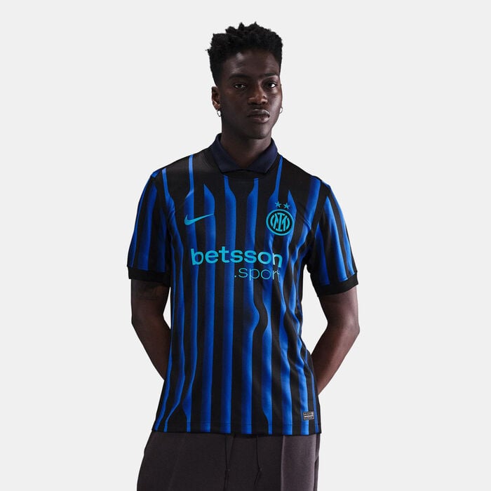 Nike Men's Inter Milan 25/26 Home Replica Football Jersey Blue Nike Men's Inter Milan 25/26 Home Replica Football Jersey Blue image number 0