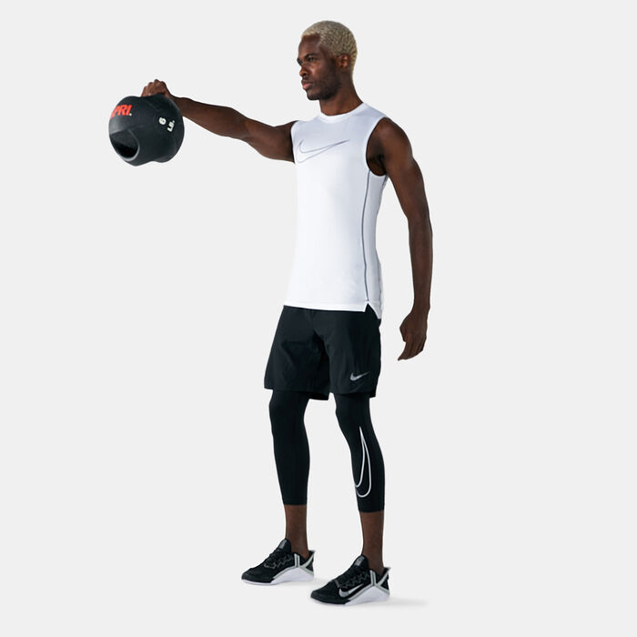 Nike Men's Dri-FIT Tank Top White Nike Men's Dri-FIT Tank Top White image number 2