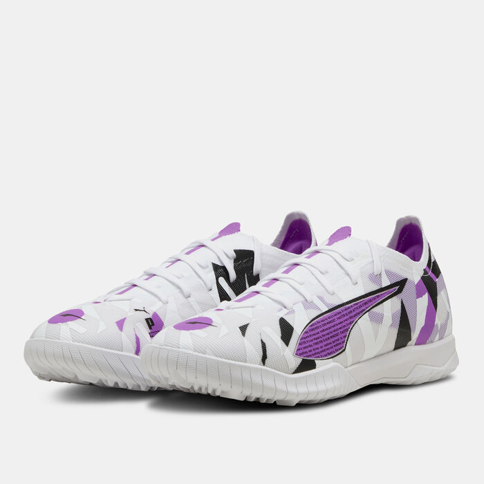 PUMA Kids' ULTRA 5 Match Forever Turf Ground Football Shoes White PUMA Kids' ULTRA 5 Match Forever Turf Ground Football Shoes White image number 1