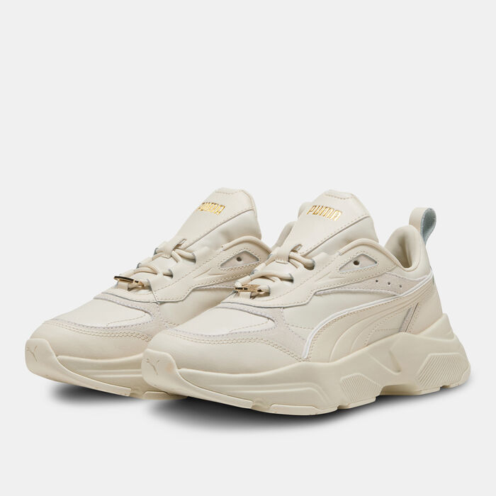 PUMA Women's Cassia Lux Shoes Beige PUMA Women's Cassia Lux Shoes Beige image number 1