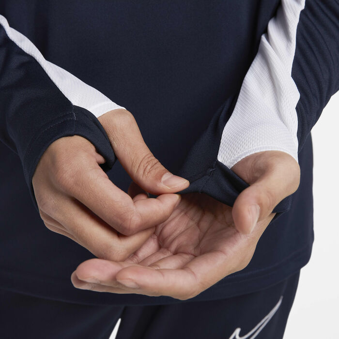 Nike Men's Academy Dri-FIT Football 1/2-Zip Top Blue Nike Men's Academy Dri-FIT Football 1/2-Zip Top Blue image number 3
